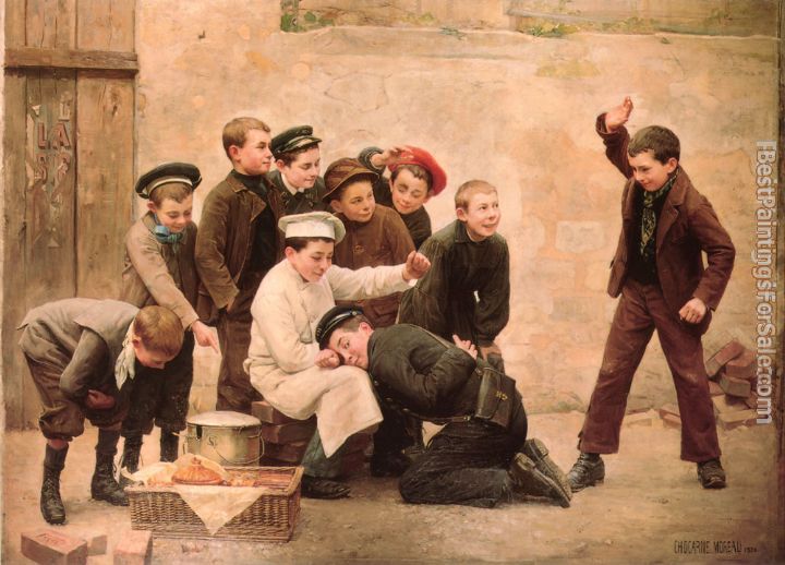 Paul Charles Chocarne-Moreau Paintings for sale